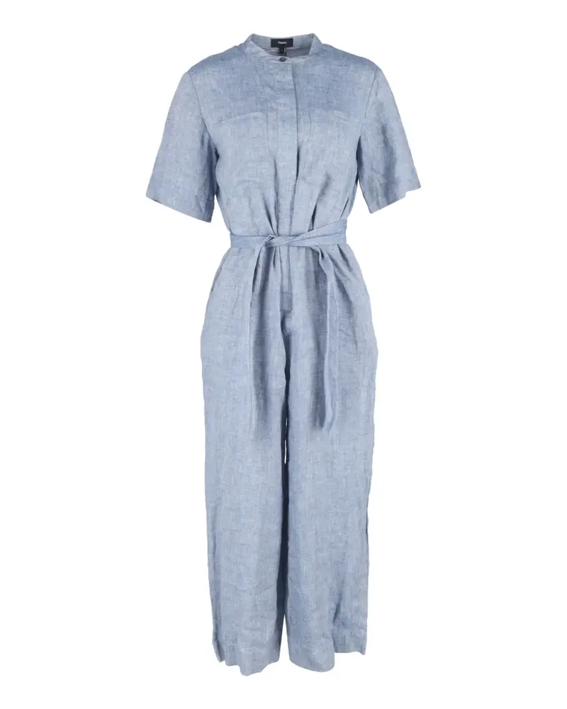 Theory patch-pocket jumpsuit - Blau Blau