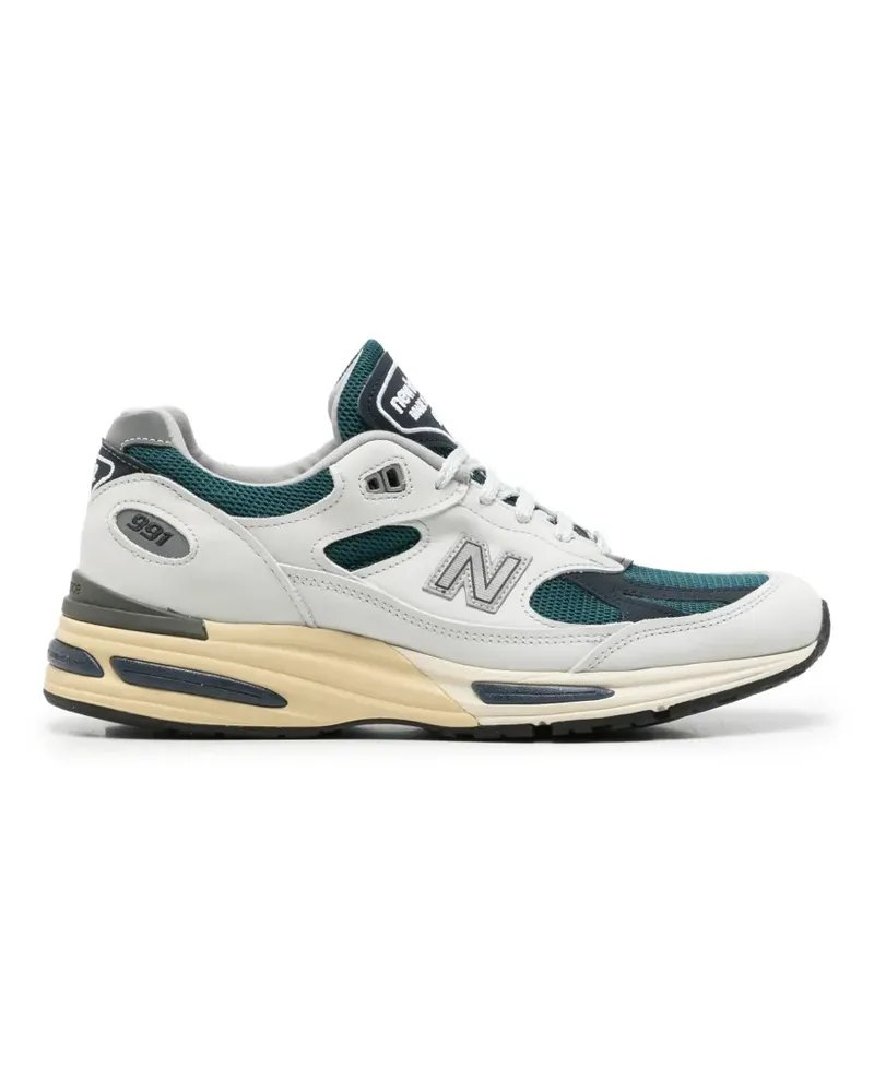 New Balance 991 Sneakers mit Einsätzen - Grau Grau
