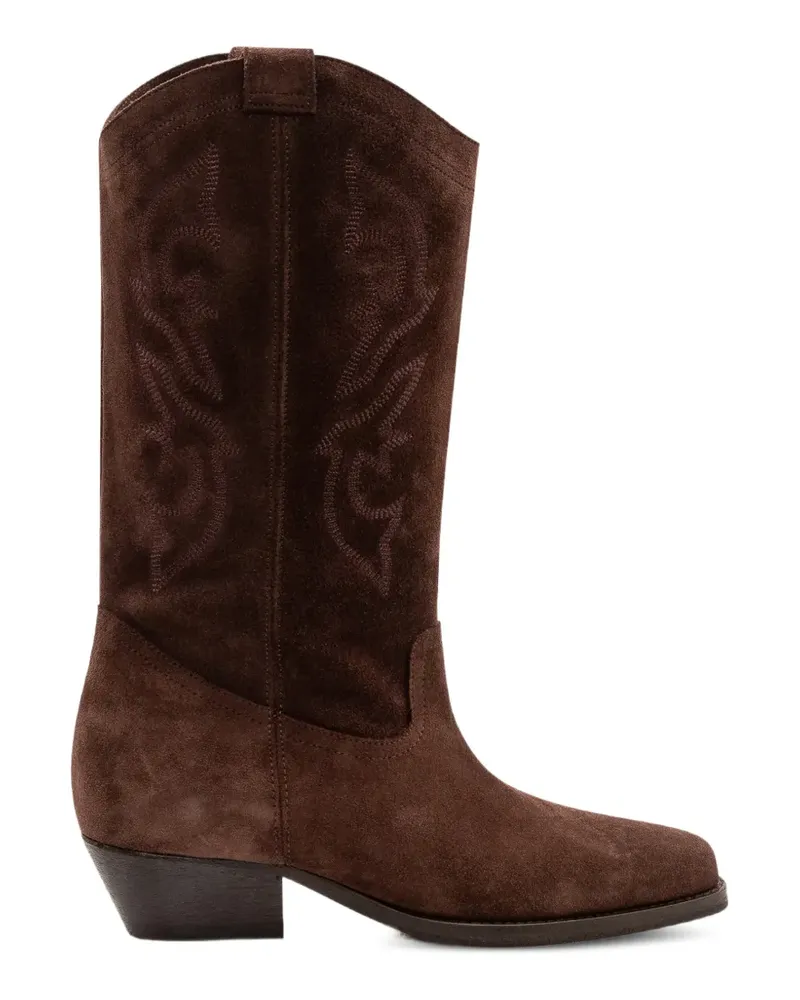 ba&sh Claurys Stiefel im Western-Style - Braun Braun