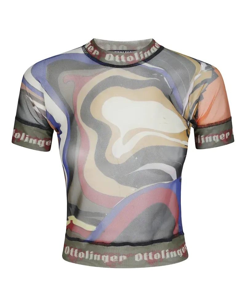 OTTOLINGER T-Shirt mit Psychedelic-Print - Nude Nude