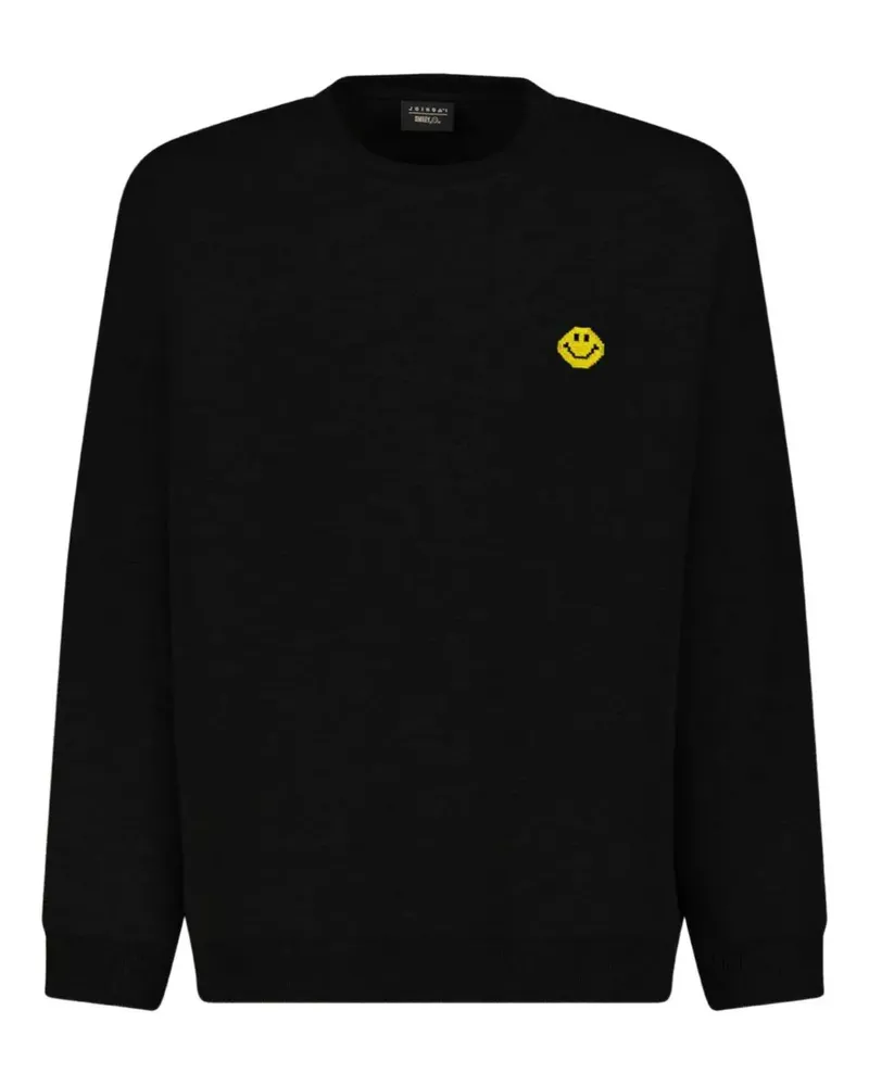 Joshua Sanders x Smiley® crew-neck sweatshirt - Schwarz Schwarz