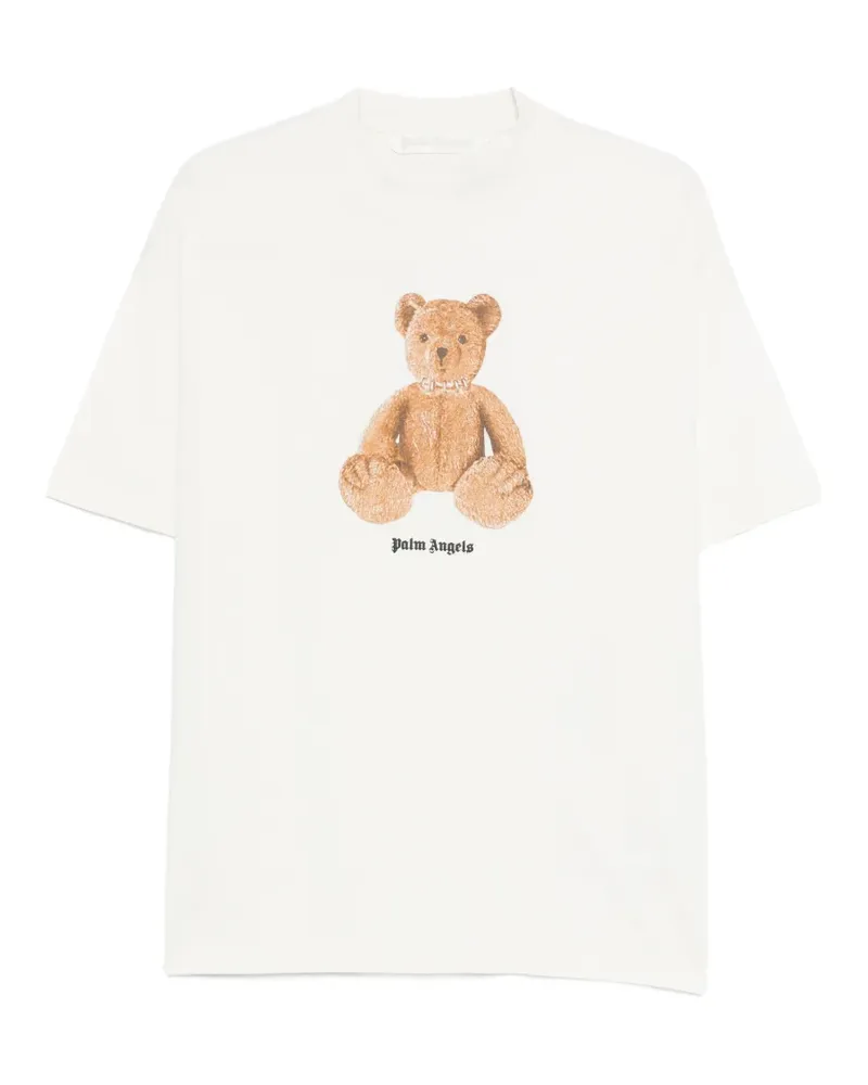 Palm Angels T-Shirt mit Teddy-Print - Nude Nude