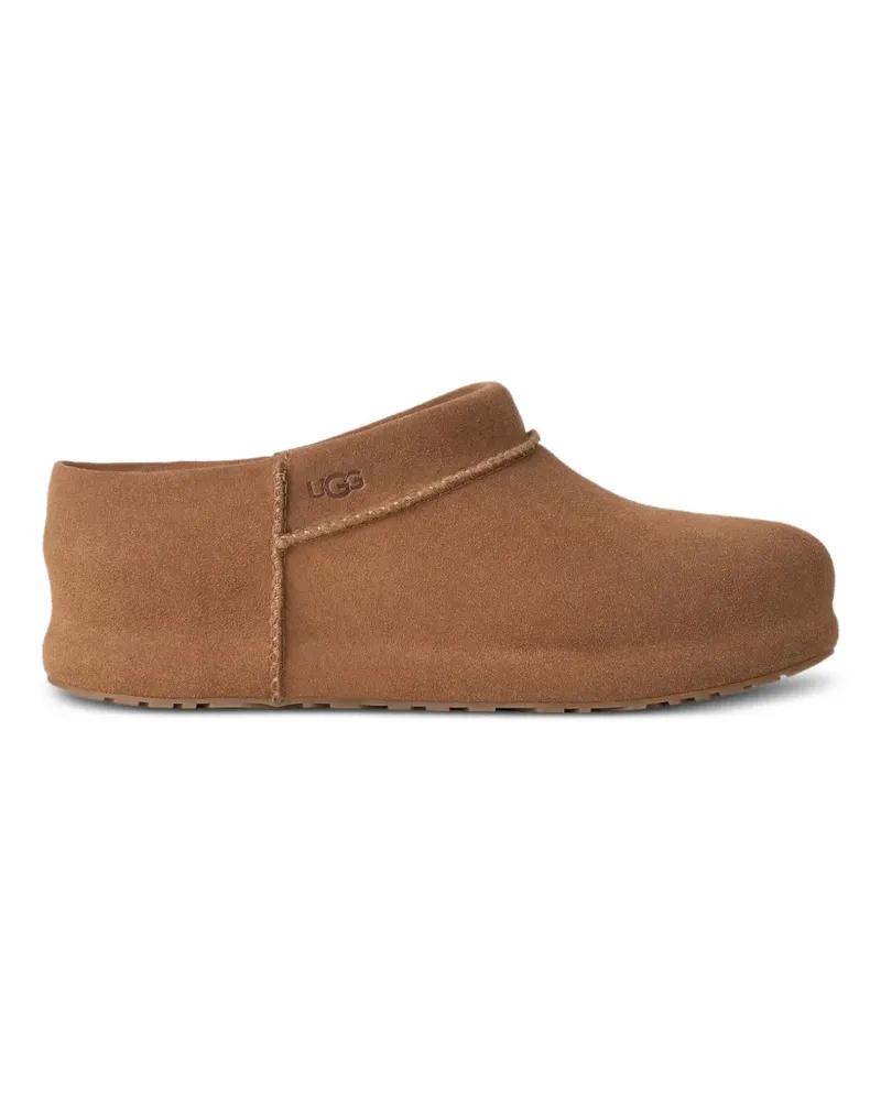 UGG Enwrap suede clogs - Braun Braun