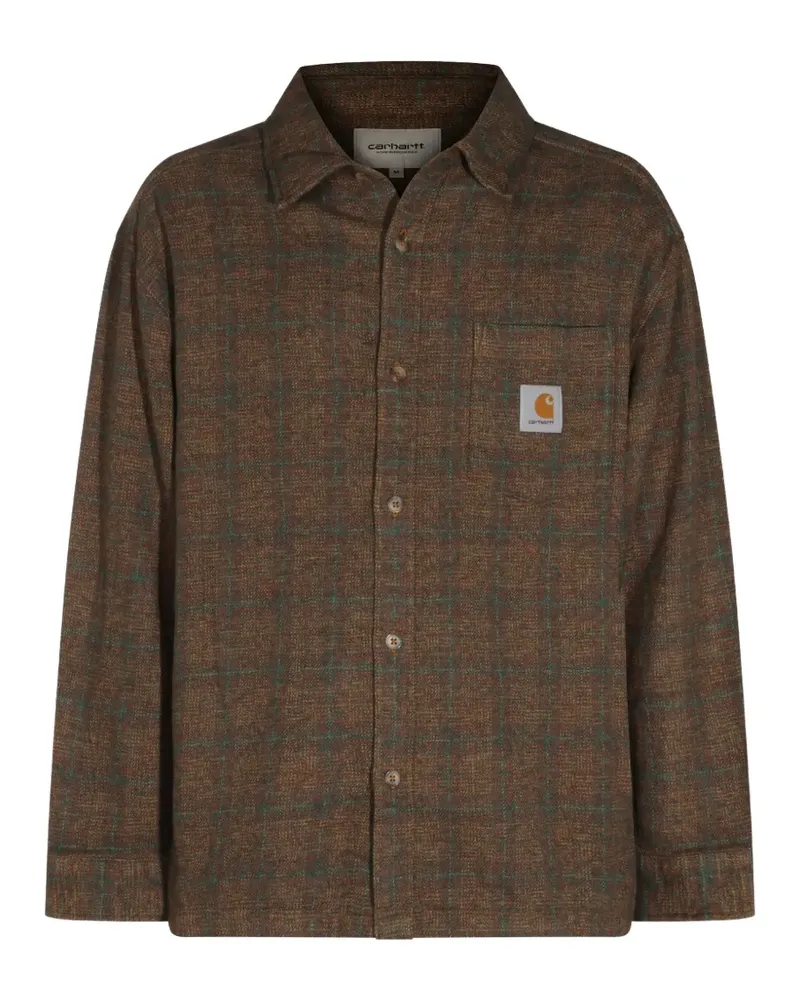 Carhartt WIP Bagley checked cotton shirt - Braun Braun