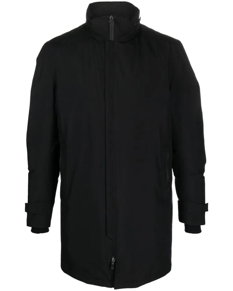 Herno Laminar Parka mit Stehkragen - Schwarz Schwarz