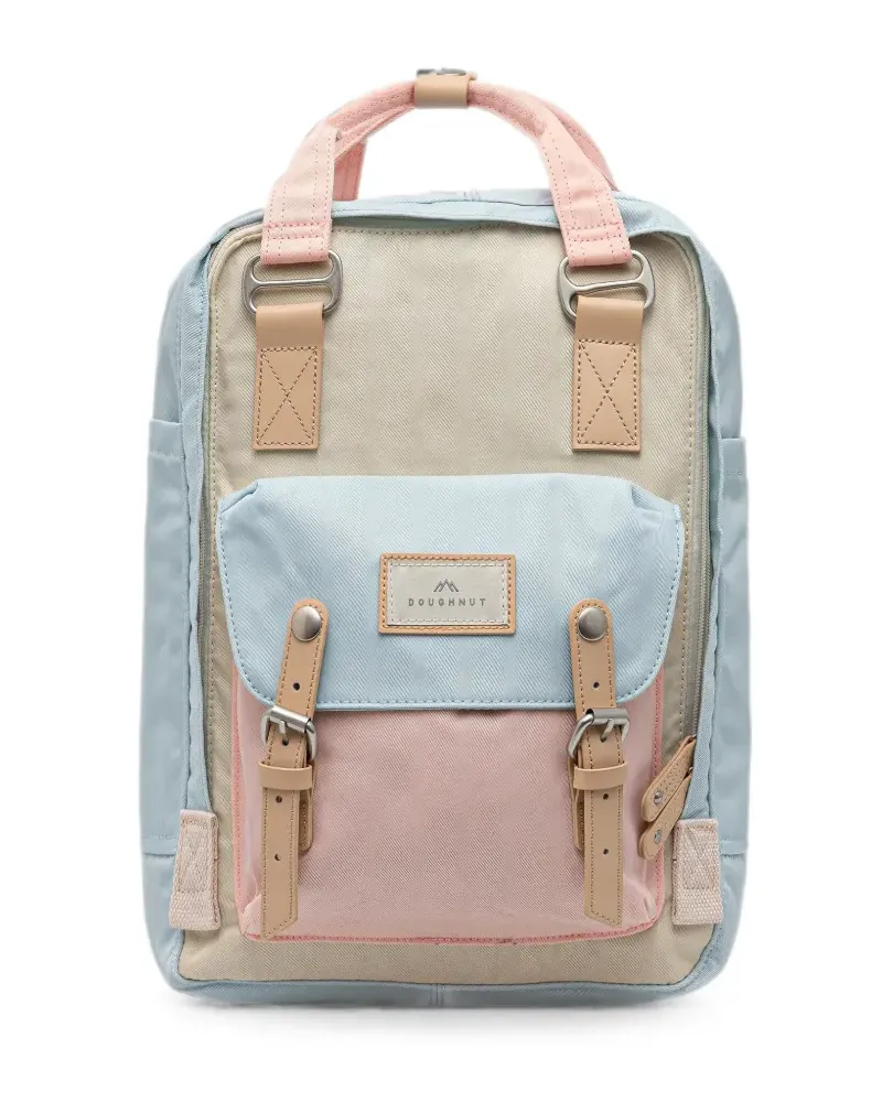 DOUGHNUT Macaroon buckled backpack - Nude Nude