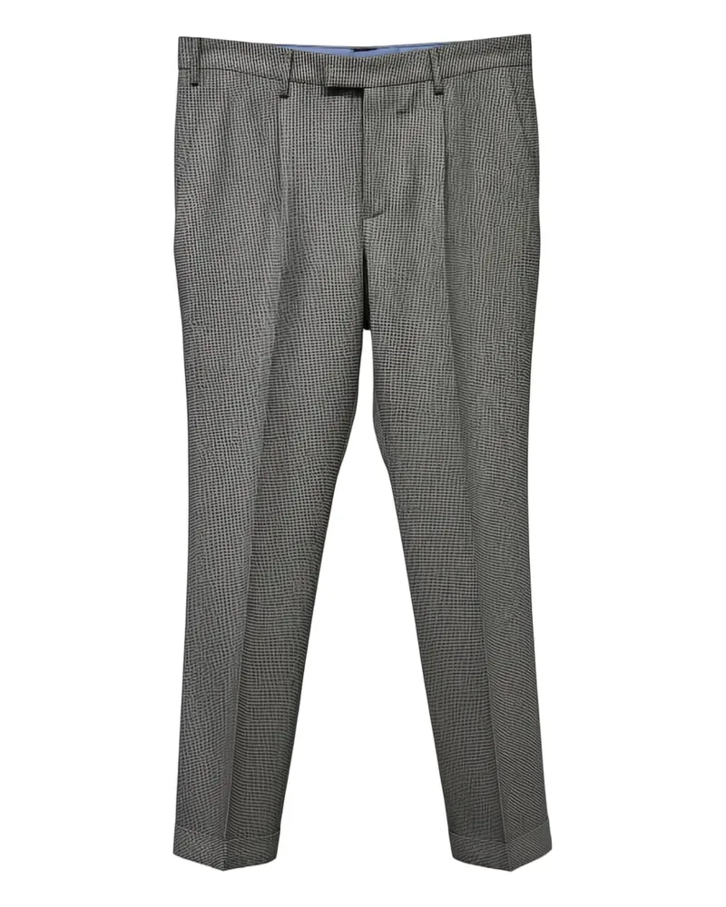 PT TORINO Strukturierte Hose mit geradem Schnitt - Grau Grau