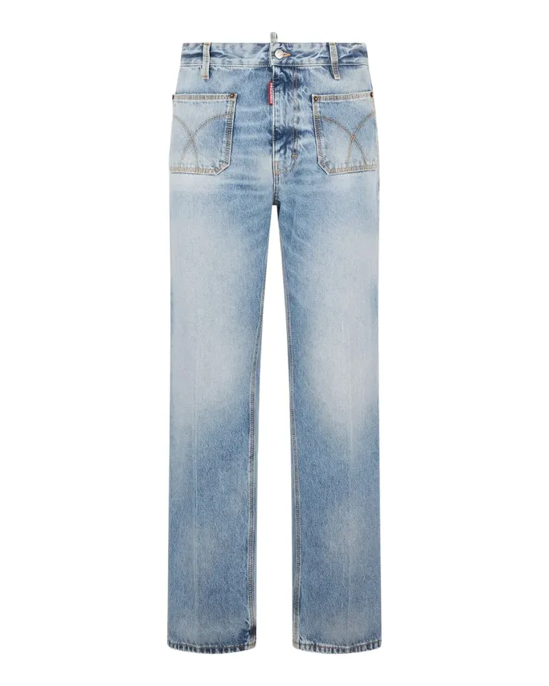 Dsquared2 Light Diagonale Wash Hose - Blau Blau
