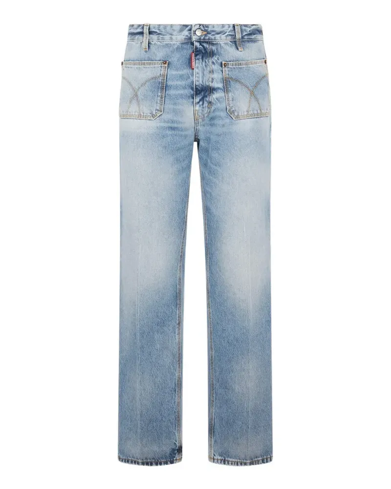Dsquared2 Light Diagonale Wash Hose - Blau Blau