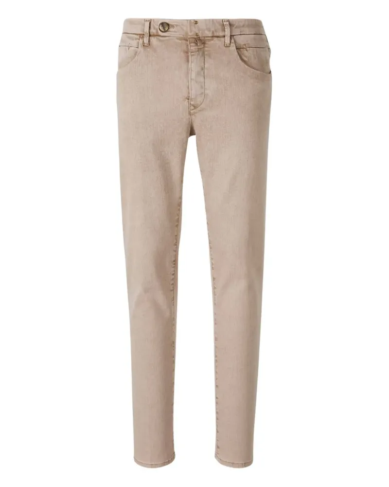 Incotex Jeans mit geradem Bein - Nude Nude