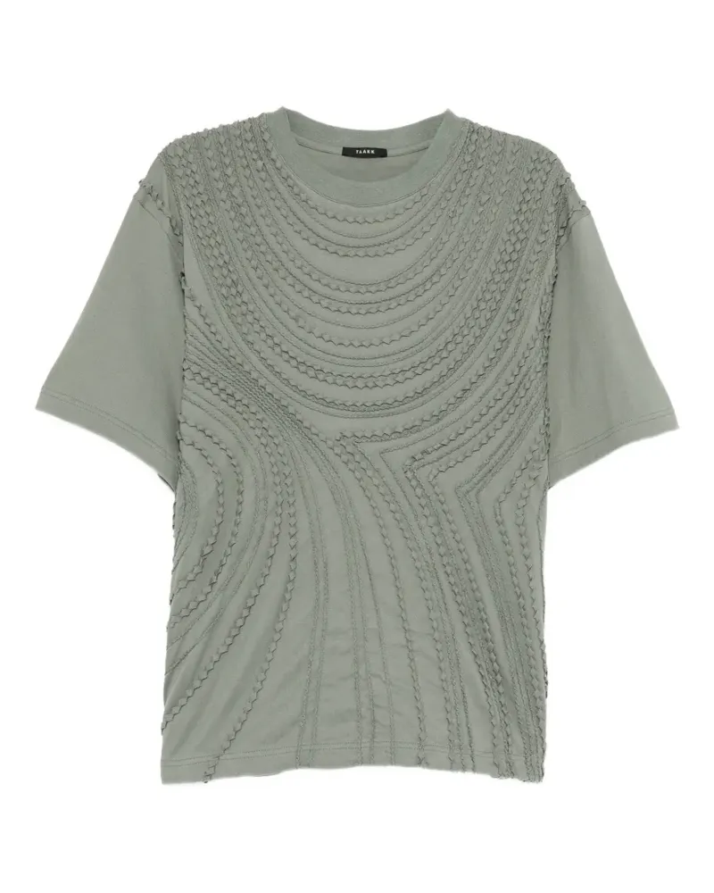 TAAKK T-Shirt mit Stickerei - Grün Grün