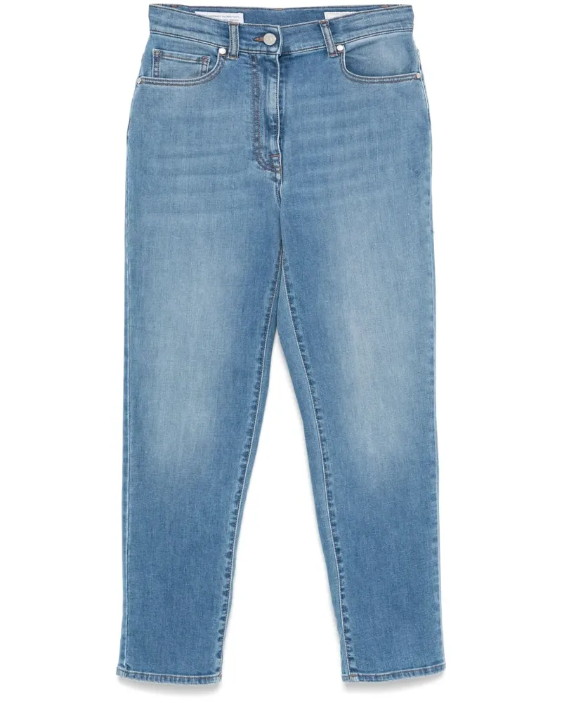 Peserico Tapered-Jeans - Blau Blau