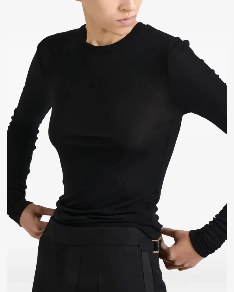 J.W.Anderson Langärmeliges Oberteil - Schwarz Schwarz