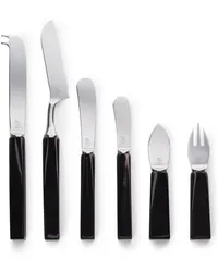 Brunello Cucinelli Käsebesteck-Set Schwarz