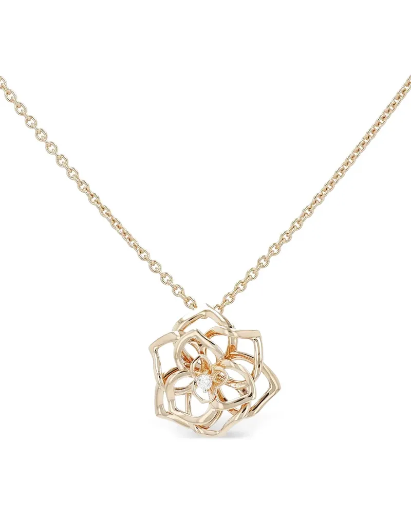 Piaget 2010 Rotgoldanhänger mit Diamanten - Rosa Rosa