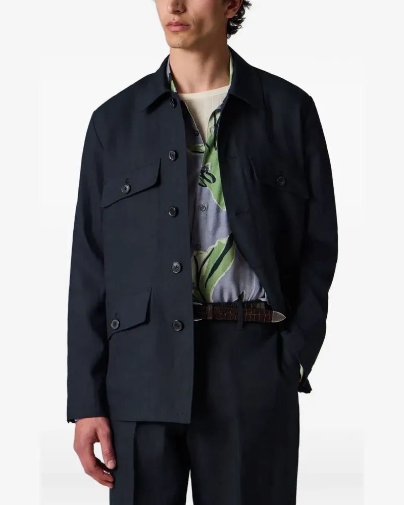 Paul Smith Jacke mit aufgesetzter Tasche - Schwarz Schwarz