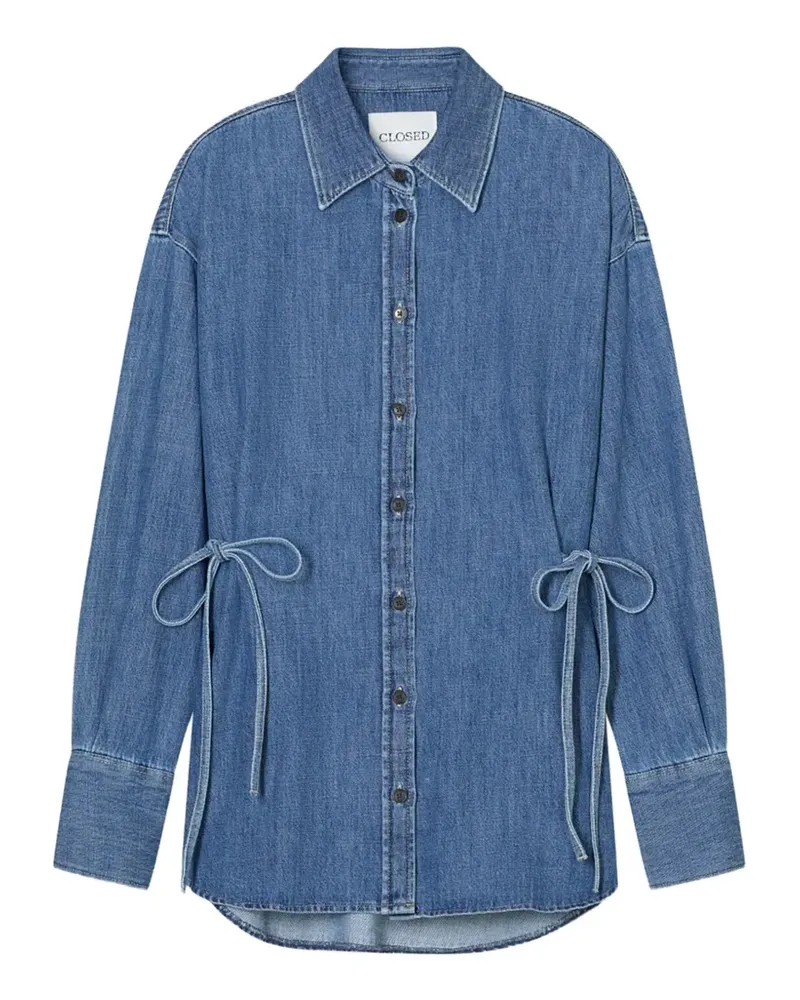 Closed strap waisted blouse - Blau Blau