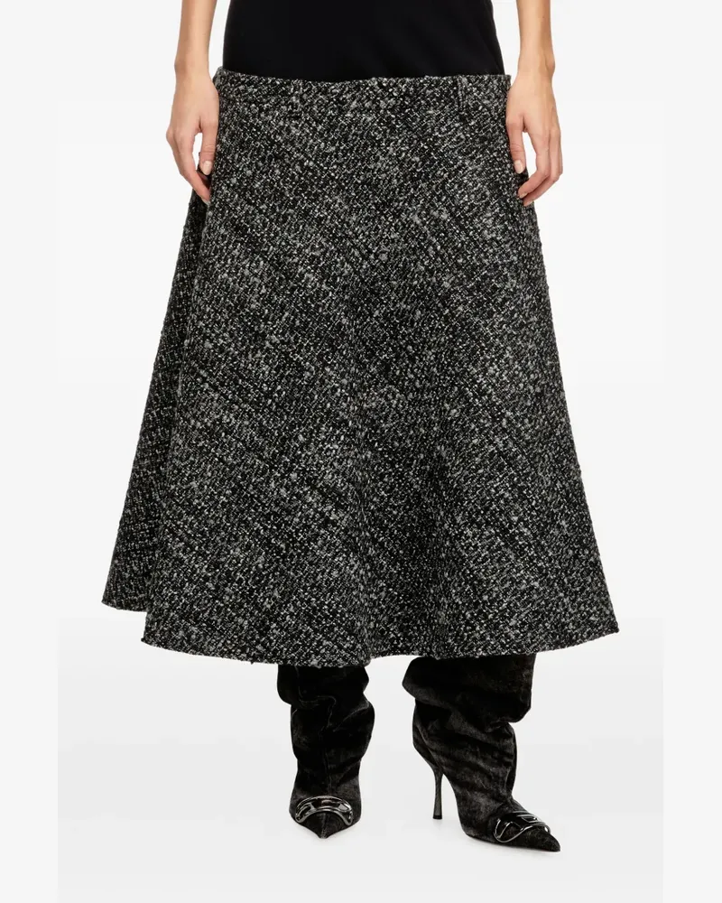 Diesel Taillenrock mit Einsätzen - Grau Grau