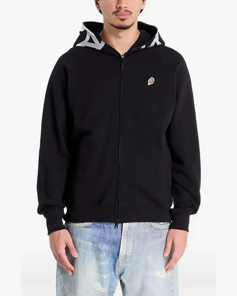 Billionaire Boys Club Kapuzenjacke mit Reißverschluss - Schwarz Schwarz