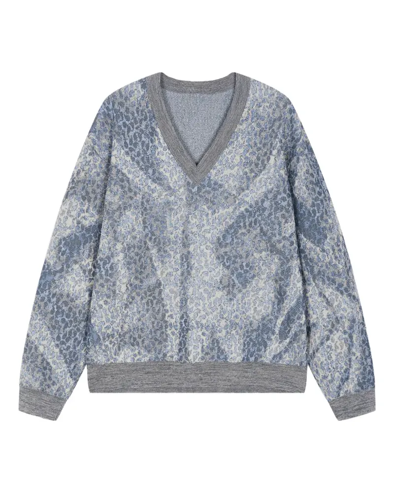 JNBY Pullover mit Animal-Print - Grau Grau