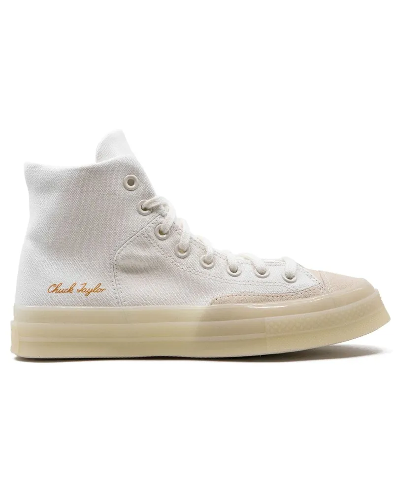 Converse Chuck 70 Marquis Hi "Vintage White" Sneakers - Nude Nude
