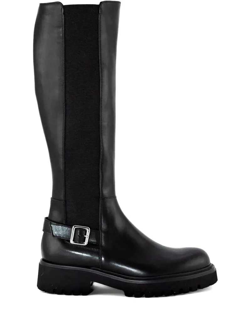 Guglielmo Rotta Stiefel mit Schnallendetail - Schwarz Schwarz