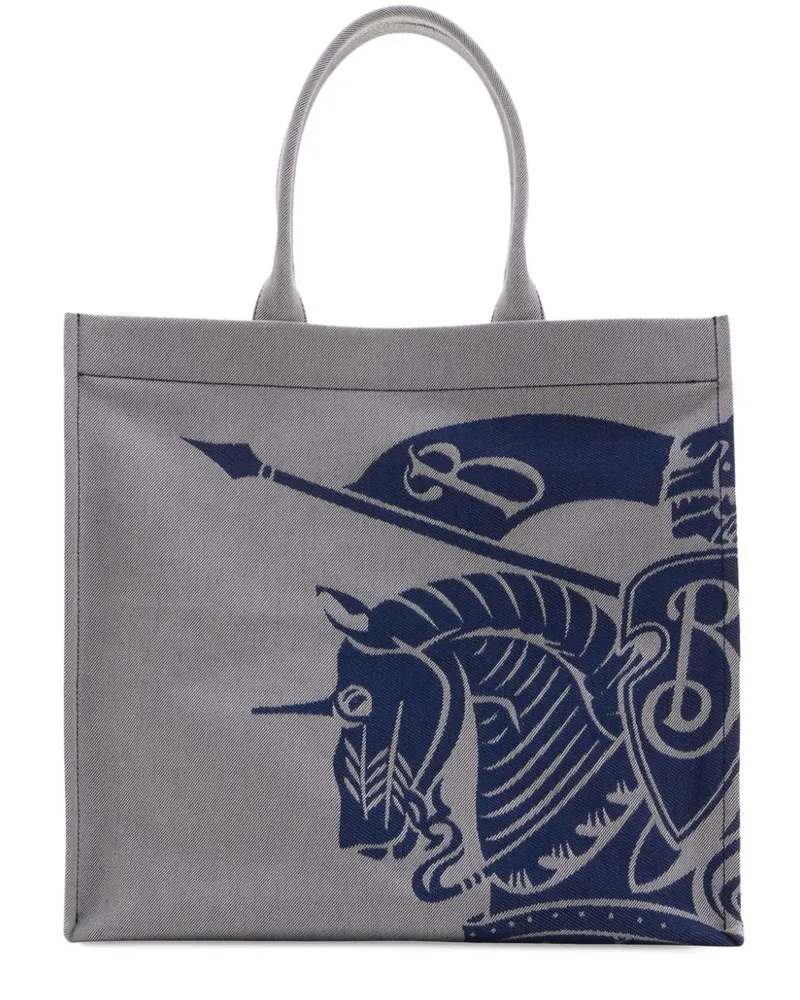 Burberry EKD Canvas-Shopper - Grau Grau