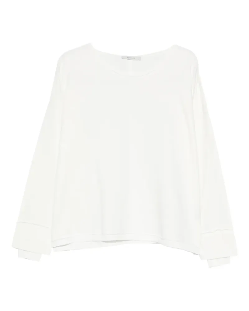 KristenseN Du Nord drop-shoulder long-sleeve sweatshirt - Weiß Weiß