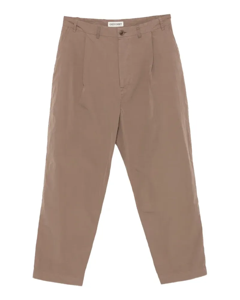 Casey Casey Basin Faltenhose mit geradem Bein - Braun Braun