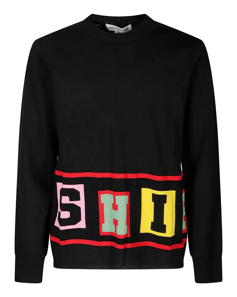 Comme des Garçons crew-neck sweater - Schwarz Schwarz
