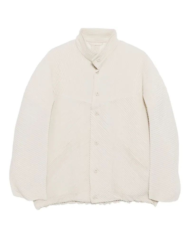 Issey Miyake MC: September pleated jacket - Nude Nude