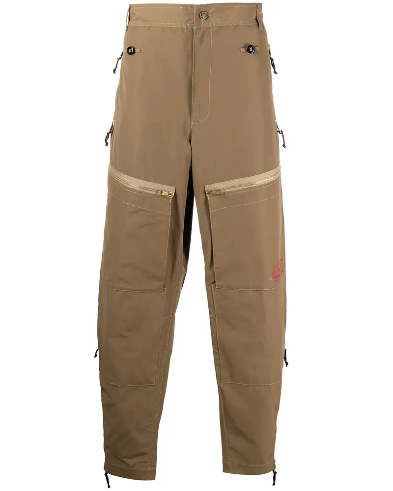 Diesel Hose im Utility-Look - Braun Braun