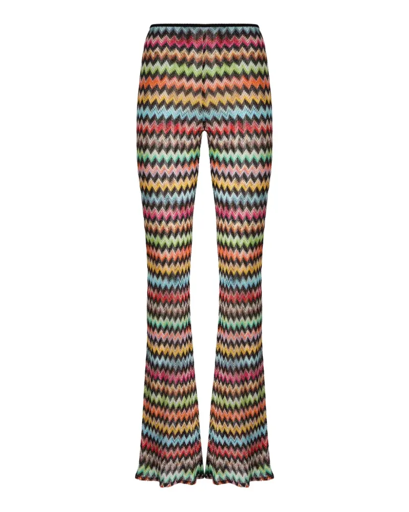 Missoni Hose mit Chevron-Muster - Gelb Gelb