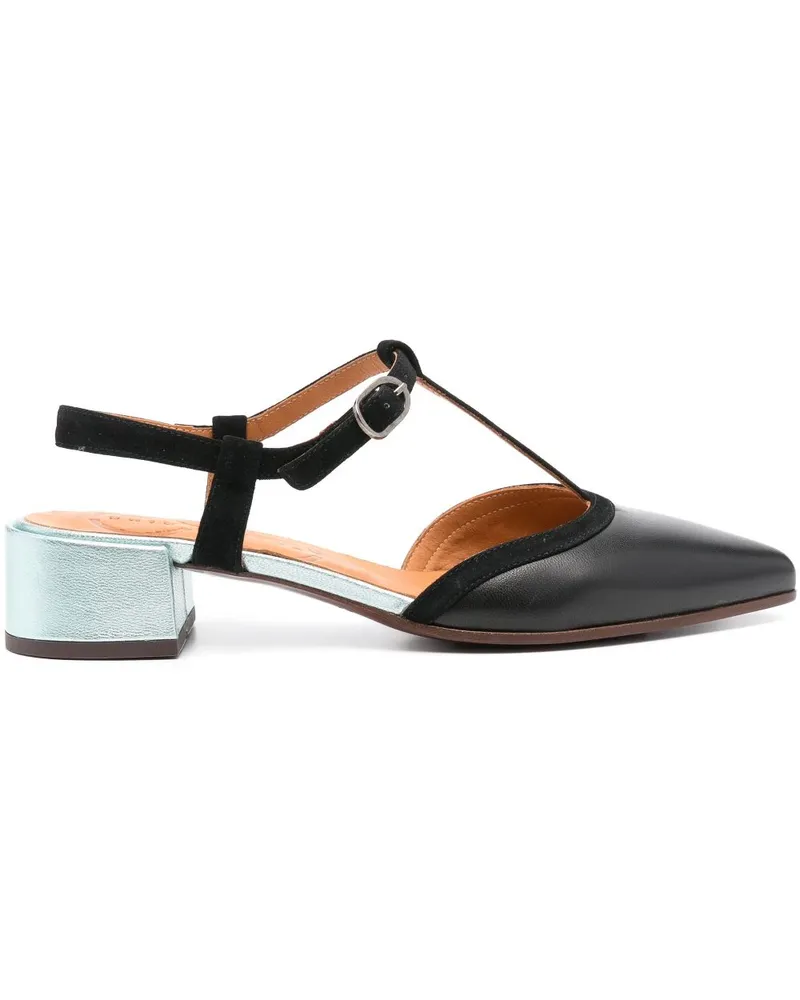 Chie Mihara 35mm Pumps aus Lackleder - Schwarz Schwarz