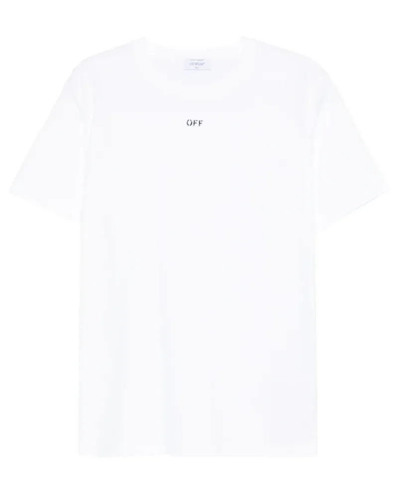 OFF-WHITE Kurzärmeliges T-Shirt - Weiß Weiß