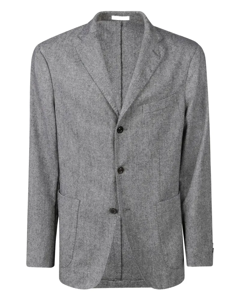 Boglioli Jacke mit aufgesetzten Taschen - Grau Grau