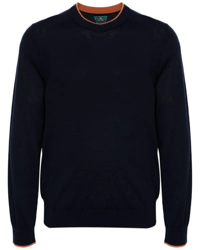 Paul Smith Pullover aus Merinowolle Blau