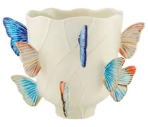 Cloudy Butterflies Vase - Nude