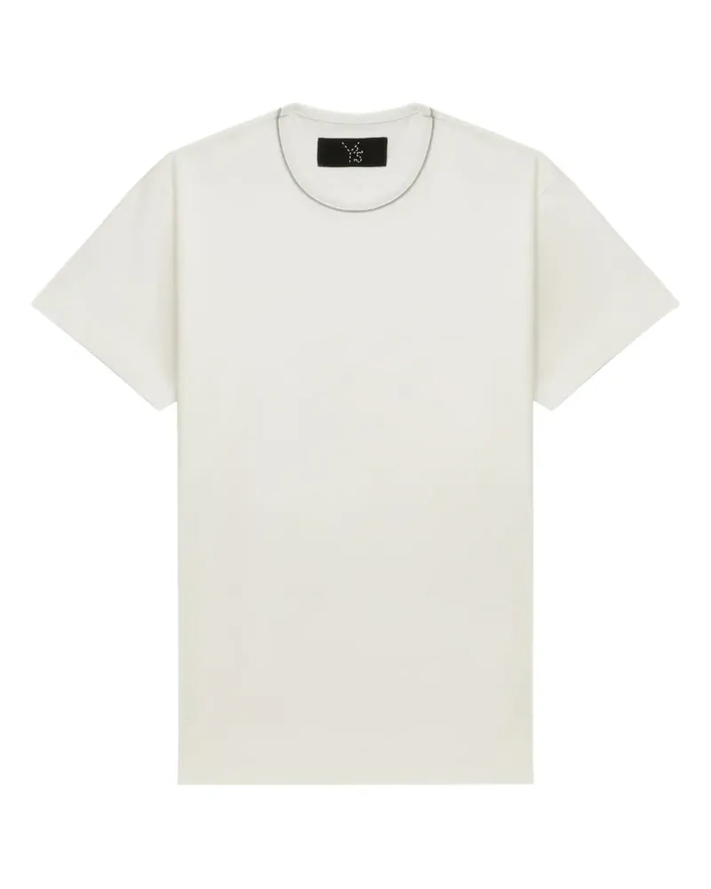 Yohji Yamamoto Klassisches T-Shirt - Weiß Weiß