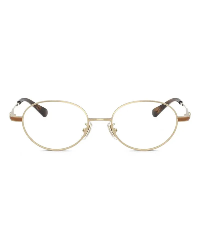 Coach oval-frame glasses - Gold Gold