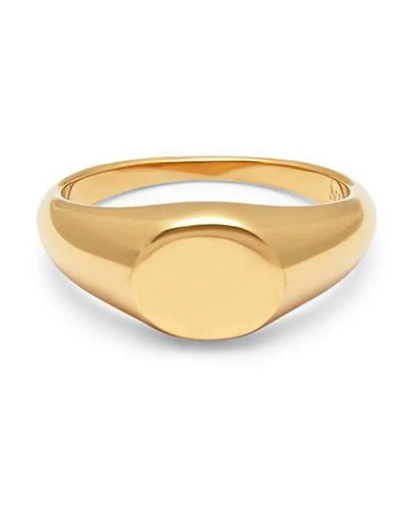 Nialaya Mini Siegelring - Gold Gold