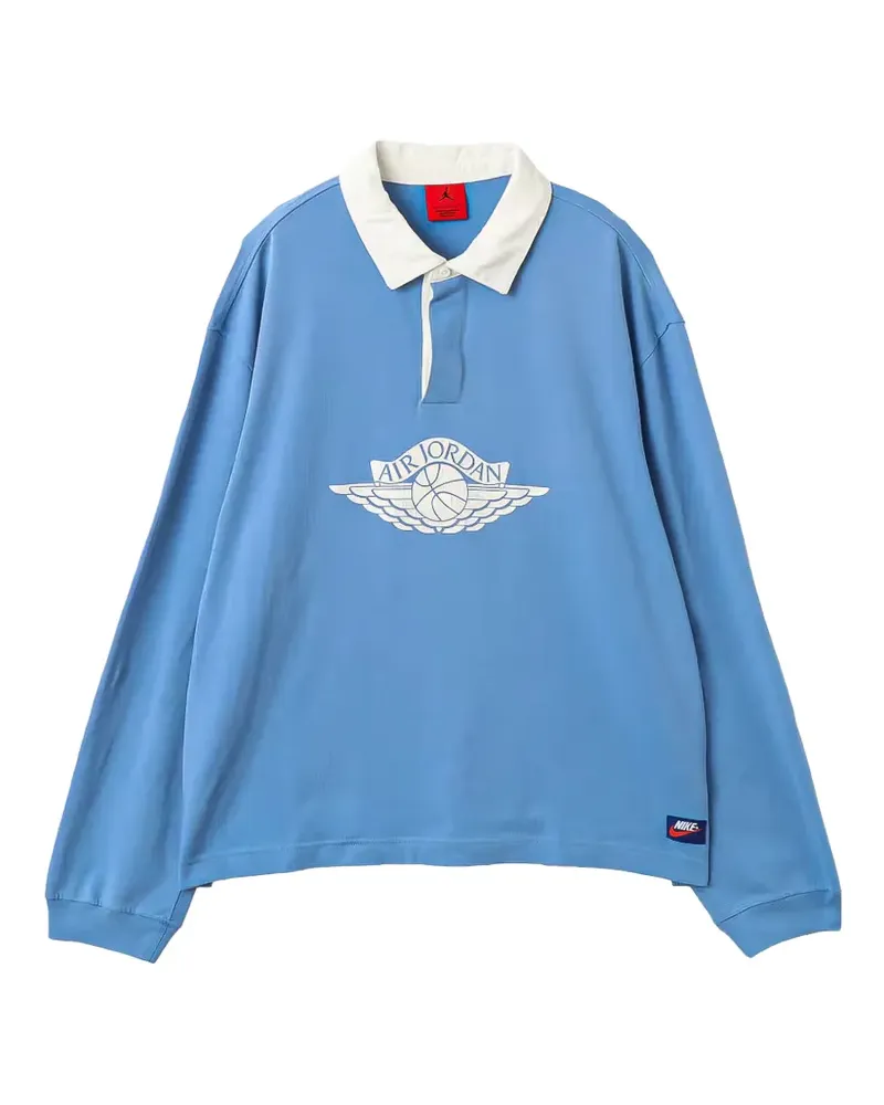 Jordan Flight Essentials Rugby-Poloshirt - Blau Blau