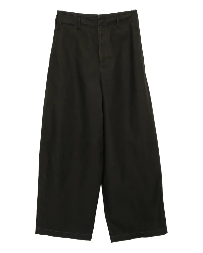 Christophe Lemaire Hose mit Paspelierung - Braun Braun