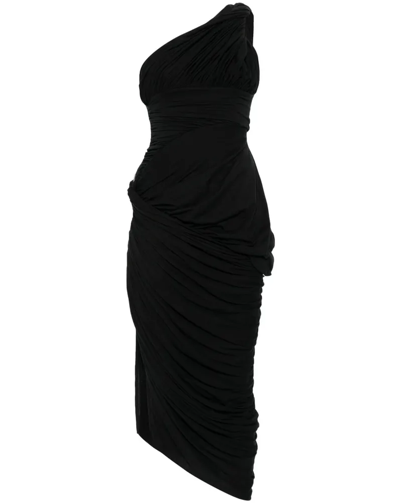 Rick Owens Drapiertes Lido Abendkleid - Schwarz Schwarz