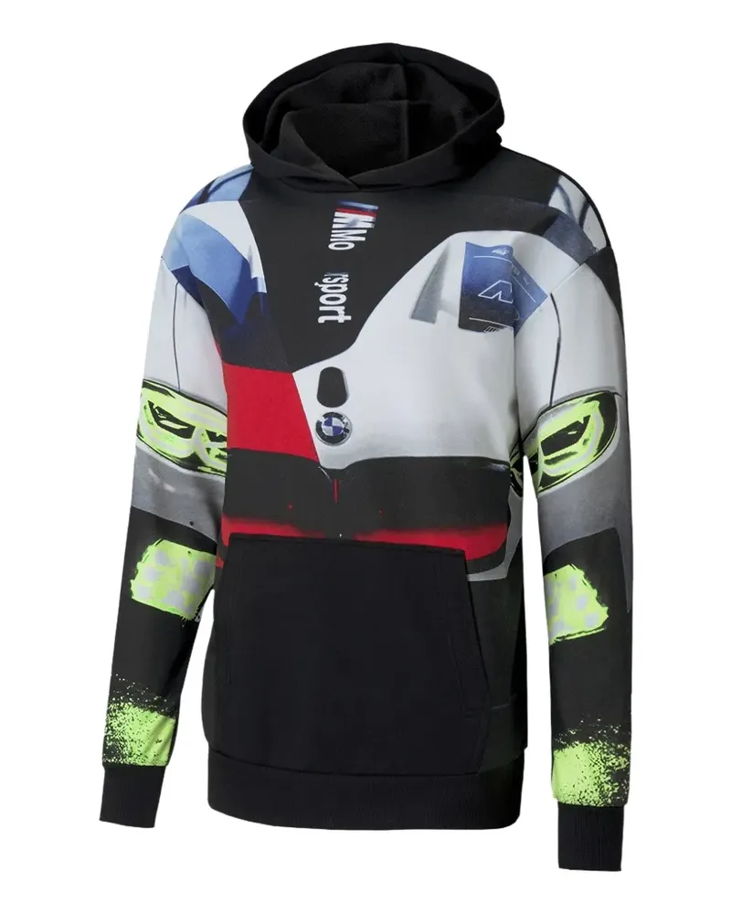 Puma x BMW Motorsport Street Hoodie - Schwarz Schwarz