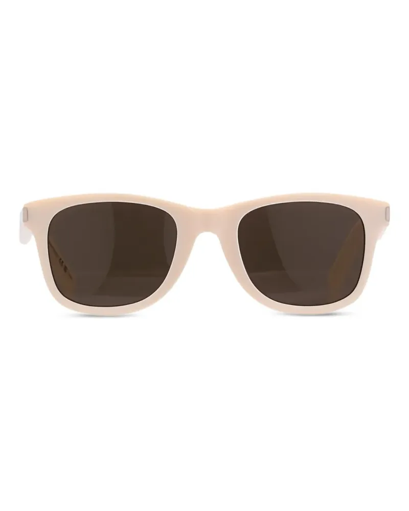 Saint Laurent Eckige SL 51 Sonnenbrille - Nude Nude