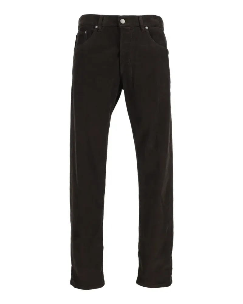 Dondup Gerade Icon Cordhose - Braun Braun