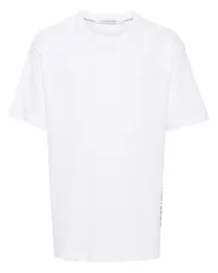 Calvin Klein T-Shirt mit Logo-Print Weiß