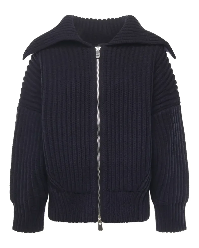 Pinko zip-up cardigan - Blau Blau