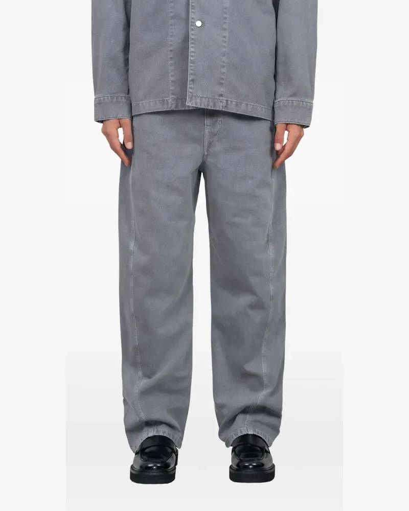 Christophe Lemaire Jeans aus Baumwolle - Grau Grau